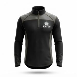 Mircho P6 Quarter-Zip Training Top with Color Block Design