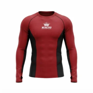 Mircho X7 Red and Black Compression Top